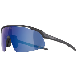 Alpina Sportbrille Alpina Turbo Pro S Q-Lite | schwarz matt,Glas blau versp.,Kat.3,Road - Produktbild - 2