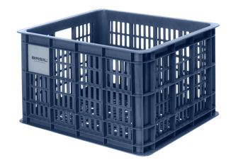 Basil Fahrradkasten Basil Crate M | 33x44x25cm, bluestone, Kunstst., 29,5ltr - Produktbild - 1