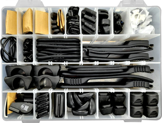 Lezyne Ersatzteile Tackle Box Für Lampen Endkappen, Buttons, O-Ringe etc. Y18 - Produktbild - 2