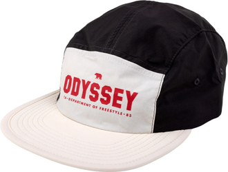 Odyssey Cap Campus Camper 5-Panel, schwarz/tan - Produktbild - 1