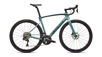 Specialized Roubaix SL8 Expert, Shimano Ultegra Di2, Fjord Metallic / White Pearl - Produktbild - 1