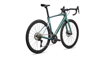Specialized Roubaix SL8 Expert, Shimano Ultegra Di2, Fjord Metallic / White Pearl - Produktbild - 3