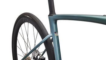 Specialized Roubaix SL8 Expert, Shimano Ultegra Di2, Fjord Metallic / White Pearl - Produktbild - 5