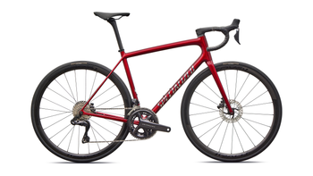Specialized Aethos 2 Pro Carbon Rennrad, Shimano Ultegra Di2 mit Powermeter, Gloss Red Sky/Chrome - Produktbild - 1 Specialized Aethos 2 Pro Carbon Rennrad, Shimano Ultegra Di2 mit Powermeter, Gloss Red Sky/Chrome - Produktbild - 1