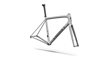 Specialized S-Works Aethos 2 Rahmenset FACT 12r Carbon Silver Blurred / Black Pearl - Produktbild - 2