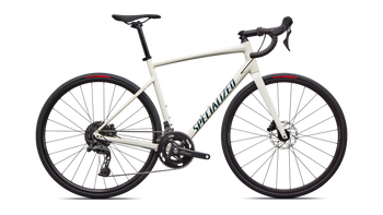 Specialized Allez Rennrad Alu mit Carbongabel Dune White / Deep Lake - Produktbild - 1