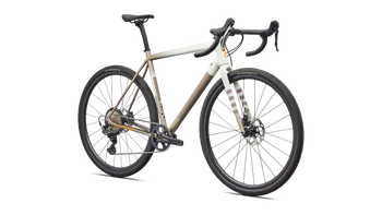 Specialized Crux Comp, Carbon-Gravelbike, Shimano GRX 1x12, Dune White / Sandstone Metallic - Produktbild - 2