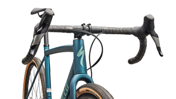Specialized Crux DSW Gravelbike Alu SRAM Apex Emerald Metallic / Fjord Metallic - Produktbild - 4