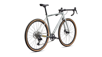 Specialized Crux DSW Gravelbike Alu SRAM Apex Shadow Silver / California Sunshine - Produktbild - 2