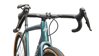 Specialized S-Works Crux SRAM RED XPLR Gravelbike Premium Fjord / Dolomite - Produktbild - 4