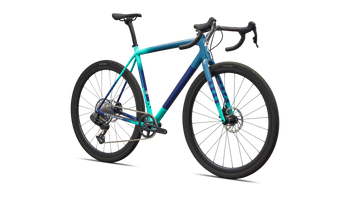 Specialized Crux Expert Gravelbike SRAM Rival XPLR AXS Grey Blue / Lagoon Blue - Produktbild - 2