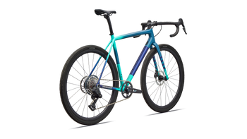 Specialized Crux Expert Gravelbike SRAM Rival XPLR AXS Grey Blue / Lagoon Blue - Produktbild - 3