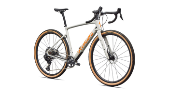 Specialized Diverge 4 Comp Carbon SRAM Apex AXS Dolomite Metallic / Orange Zest - Produktbild - 2