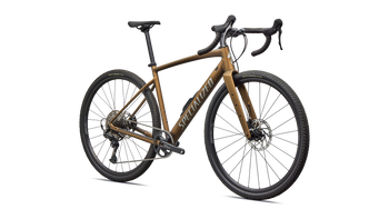 Specialized Diverge 4 Sport Alloy Shimano CUES Gravelbike Burnt Gold / Shadow Silver - Produktbild - 2