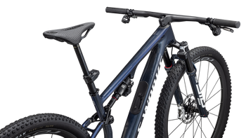 Specialized S-Works Epic 8 - SRAM XX SL AXS, RockShox Ultimate Flight Attendant Gloss Cyan Blue Pearl / Metallic White Silver - Produktbild - 1