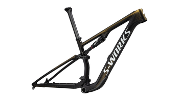 Specialized S-Works Epic 8 XC-Rahmenset, FACT 12m Carbon, RockShox SIDLuxe Ultimate, Gloss Carbon Gold Pearl/Metallic White Silver - Produktbild - 2