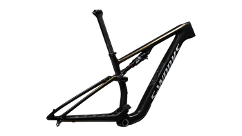 Specialized S-Works Epic 8 XC-Rahmenset, FACT 12m Carbon, RockShox SIDLuxe Ultimate, Gloss Carbon Gold Pearl/Metallic White Silver - Produktbild - 3