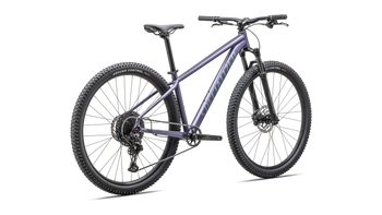 Specialized Rockhopper Comp MTB Hardtail, Shimano Deore 1x12, RockShox Judy, Satin Mauve Metallic/Fjord Metallic, Rahmenhöhe M (29 Zoll) - Produktbild - 3