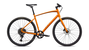 Specialized Sirrus X 3.0 Fitnessbike, Shimano CUES 1x11, Gloss 50% CQV Reflex Fine Violet Ghost Pearl Over Orange Zest/Desert Metallic Frost Reflective - Produktbild - 1