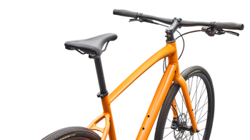 Specialized Sirrus X 3.0 Fitnessbike, Shimano CUES 1x11, Gloss 50% CQV Reflex Fine Violet Ghost Pearl Over Orange Zest/Desert Metallic Frost Reflective - Produktbild - 4