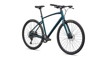 Specialized Sirrus X 3.0 Fitnessbike, Shimano CUES 1x11, Gloss Emerald Metallic/Fjord Metallic Frost Reflective, Rahmenhöhe XXS - Produktbild - 2