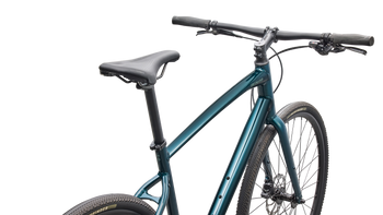 Specialized Sirrus X 3.0 Fitnessbike, Shimano CUES 1x11, Gloss Emerald Metallic/Fjord Metallic Frost Reflective, Rahmenhöhe XXS - Produktbild - 4