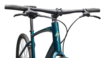 Specialized Sirrus X 3.0 Fitnessbike, Shimano CUES 1x11, Gloss Emerald Metallic/Fjord Metallic Frost Reflective, Rahmenhöhe XXS - Produktbild - 5