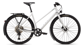 Specialized Sirrus X 3.0 Step-Through EQ Dove Grey / Metallic Pine - Produktbild - 1