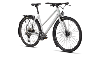 Specialized Sirrus X 3.0 Step-Through EQ Dove Grey / Metallic Pine - Produktbild - 2