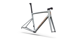 74926-10V---1-21457367.png Specialized Tarmac SL8 Rahmenset - FACT 10r Carbon GLOSS SILVER DUST / SHADOW SILVER DRY IMPASTO / PHOTON ORANGE TINT OVER SILVER DUST - Produktbild - 2