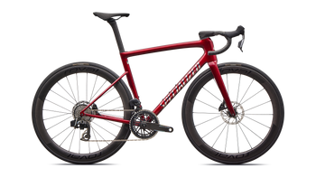 Specialized Tarmac SL8 Pro SRAM Force AXS Rennrad Red Sky / Chrome - Produktbild - 1