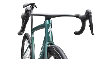 Specialized S-Works Tarmac SL8 SRAM RED AXS Premium Fjord / White Metallic - Produktbild - 4