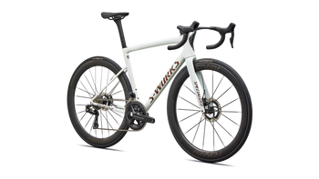 Specialized S-Works Tarmac SL8 - Shimano Dura-Ace Di2 GLOSS METALLIC WHITE SILVER / PEARL / BLACK - Produktbild - 2
