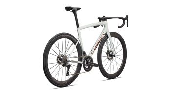 Specialized S-Works Tarmac SL8 - Shimano Dura-Ace Di2 GLOSS METALLIC WHITE SILVER / PEARL / BLACK - Produktbild - 3