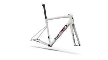 Specialized S-Works Tarmac SL8 Rahmenset Aero Carbon Metallic White / Pearl Gr. 61 - Produktbild - 1 Specialized S-Works Tarmac SL8 Rahmenset Aero Carbon Metallic White / Pearl Gr. 61 - Produktbild - 1