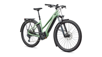 Specialized Turbo Tero 5.0 EQ Step-Through E-Bike Tiefeinsteiger, 90 Nm, 710 Wh, Gloss Pistachio/Dolomite - Produktbild - 2