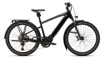 Specialized Turbo Vado 2 5.0 E-Trekkingbike, 90 Nm, 710 Wh, Shimano CUES, Gloss Cast Black/Satin Silver Reflective, Rahmenhöhe S - Produktbild - 1