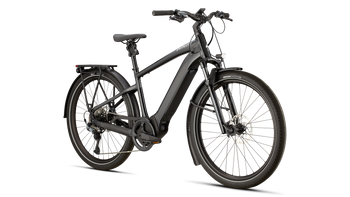 Specialized Turbo Vado 2 5.0 E-Trekkingbike, 90 Nm, 710 Wh, Shimano CUES, Gloss Cast Black/Satin Silver Reflective, Rahmenhöhe S - Produktbild - 2