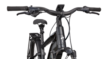 Specialized Turbo Vado 2 5.0 E-Trekkingbike, 90 Nm, 710 Wh, Shimano CUES, Gloss Cast Black/Satin Silver Reflective, Rahmenhöhe S - Produktbild - 5