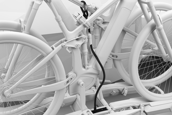 Thule Epos ParkSecure 3B Schwarz – Anhängerkupplungs-Fahrradträger - Produktbild - 10