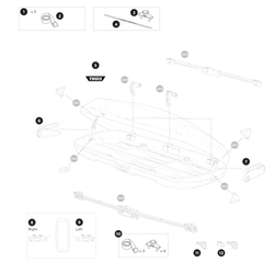 Thule Force 3 L Sport Schwarz – Dachbox - Produktbild - 18