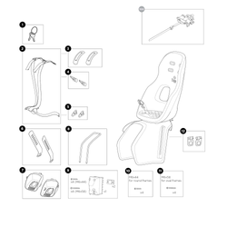 Thule Yepp Nexxt 2 Braun – Fahrradkindersitz - Produktbild - 15