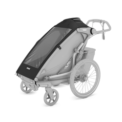 Thule Chariot air purifier cover Schwarz – Fahrradanhängerzubehör - Produktbild - 2