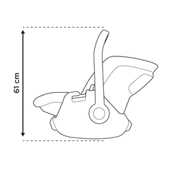 Thule Maple infant seat Braun – Kindersitz - Produktbild - 21