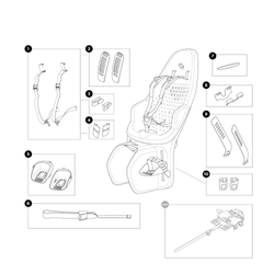 Thule Yepp 2 maxi Grün – Fahrradkindersitz - Produktbild - 19