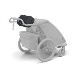 Thule Aion changing bag bike trailer clip Schwarz – Fahrradanhängerzubehör - Produktbild - 3