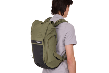 Thule Paramount bike commute backpack 20L Grün – Fahrradrucksack - Produktbild - 11