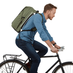 Thule Paramount commuter backpack 27L Grün – Fahrradrucksack - Produktbild - 4