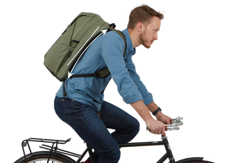 Thule Paramount commuter backpack 27L Grün – Fahrradrucksack - Produktbild - 12