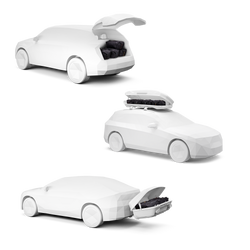 1455547-21459633.png Thule GoPack duffel set Schwarz – Zubehör - Produktbild - 3